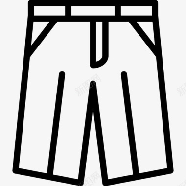定制团队服装智能短裤服装男装图标图标