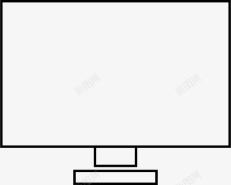 电脑显示显示器电脑显示器桌面显示器图标图标