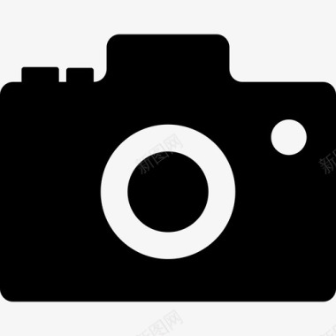 反射式照相机免费用户界面线性图标图标