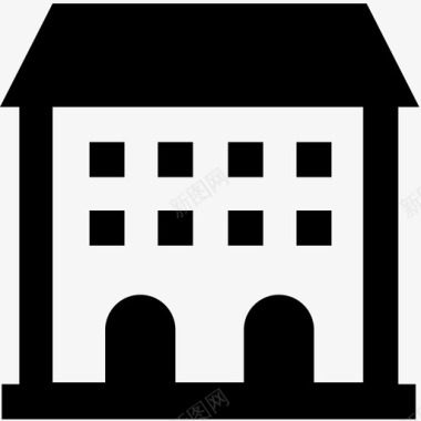 24孝建筑商业市场图标图标