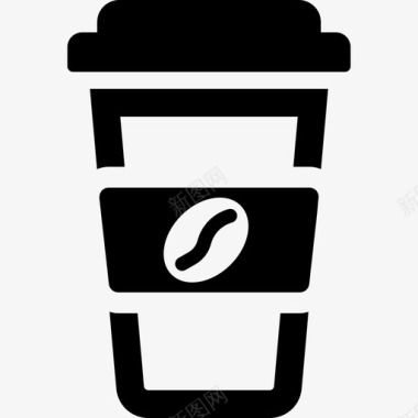 咖啡食物购物中心图标图标