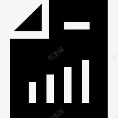 矢量报表报表条形图业务报表图标图标