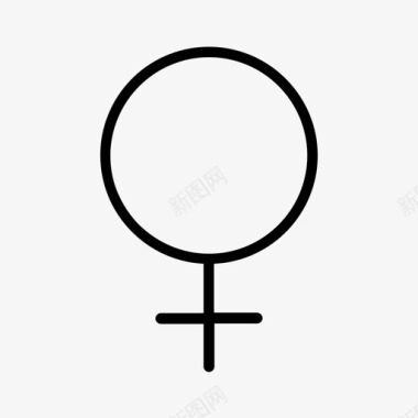 女性性别性别象征性别图标图标
