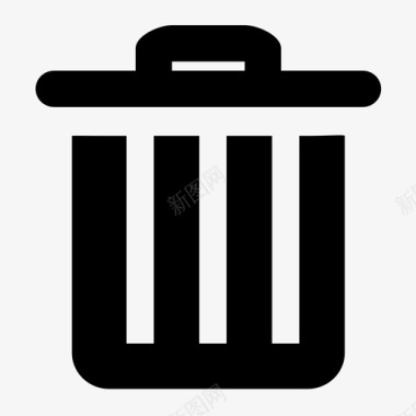 删除垃圾箱删除图标