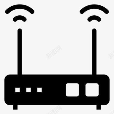 路由器设备互联网移动设备图标图标