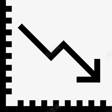 chart115 Chart Down图标