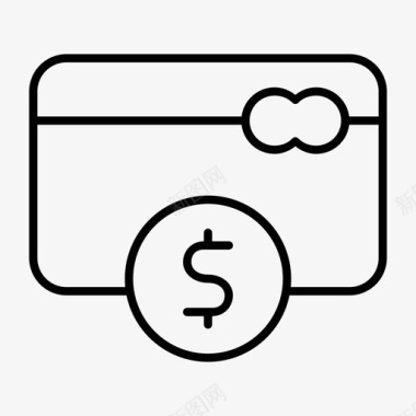 支付卡支付卡手机钱图标图标