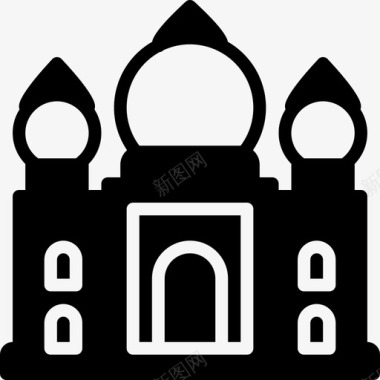 土耳其土耳其建筑建筑寺庙图标图标