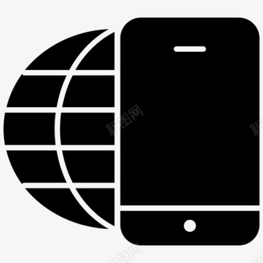 短信手机icon移动网络浏览器互联网图标图标