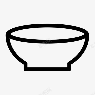 碗容器厨房用具图标图标