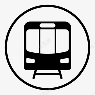 深圳地铁标识地铁列车地铁交通图标图标