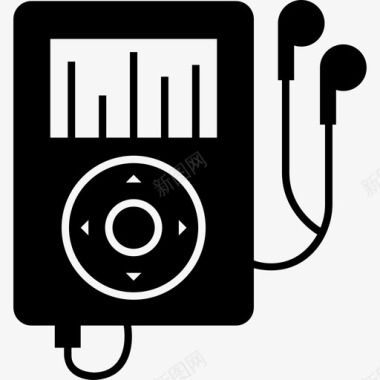 音乐播放器数码mp3图标图标