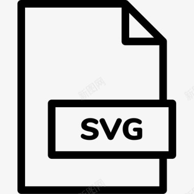 SVG矢量svg文件扩展名格式图标图标