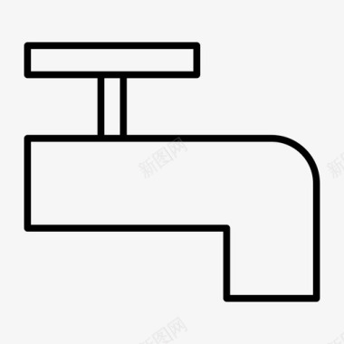 摇摆水龙头水龙头水槽龙头图标图标