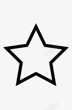 星星光天空图标图标