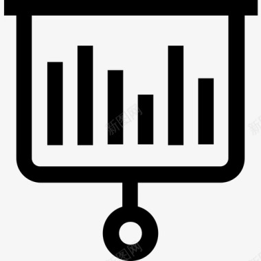 绩效考核培训图表分析演示图标图标