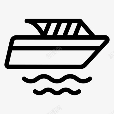 船汽车海运图标图标
