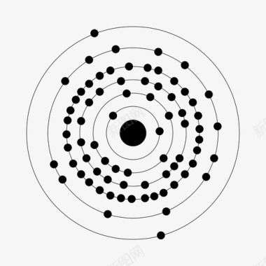 金属制造业076锇锇原子化学图标图标