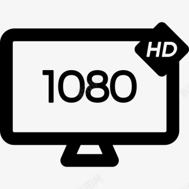 1080p电视技术电影摄影图标图标