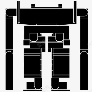 符号标识机器人机器技术图标图标