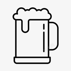 啤酒花园啤酒啤酒花园啤酒馆图标高清图片