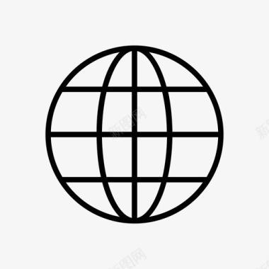 地球地球仪办公室图标图标