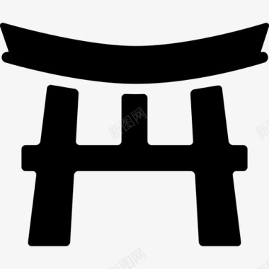 东丽门纪念碑日本文化图标图标