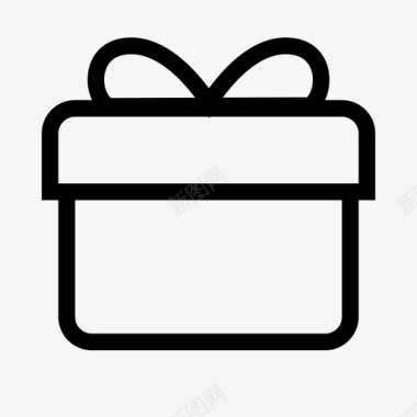 直播间礼物icon礼物盒图标