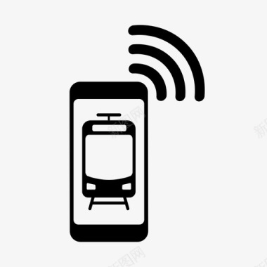 公共交通标识电子通行证公共图标图标