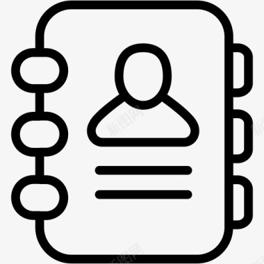 办公室人员标牌通讯簿联系人号码图标图标