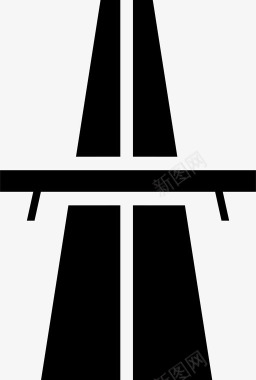 桥梁PNG公路桥梁道路图标图标
