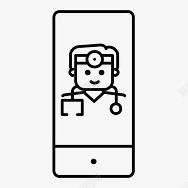 医生工作站医生iphone健康医院图标图标