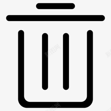 删除垃圾箱删除图标