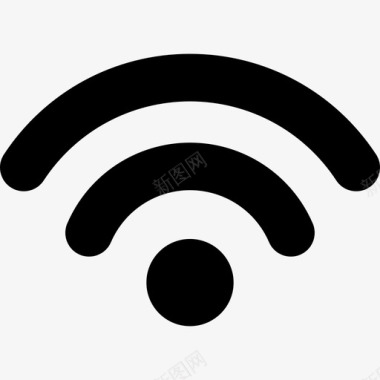 wifi互联网机场Wifi信号接口图标图标