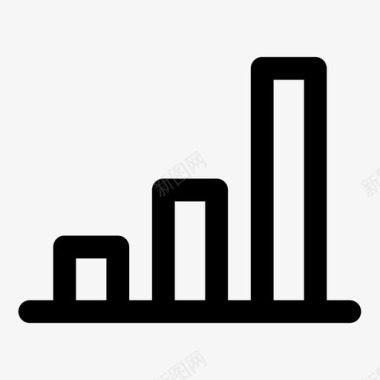 门窗模型条形图业务模型图表图标图标