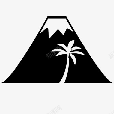 富士山富士山图标