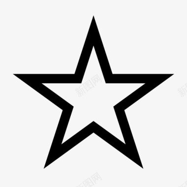 恒星星座五边星图标图标