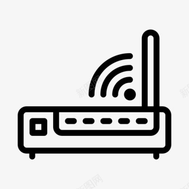 wifi互联网宽带互联网路由器图标图标