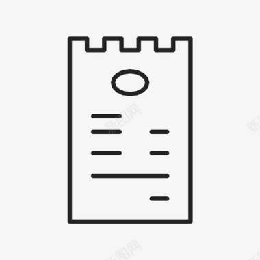 收款收据收据帐单付款图标图标