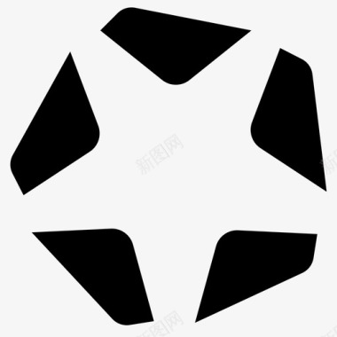 聚星台平面icon图标