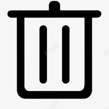 删除垃圾箱删除图标