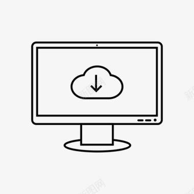 云传输云云存储计算机图标图标