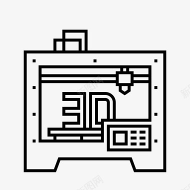 客机模型3d机器热模型图标图标