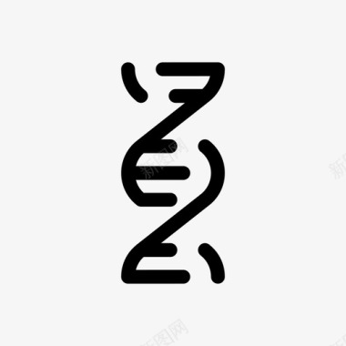 dna链基因遗传学图标图标