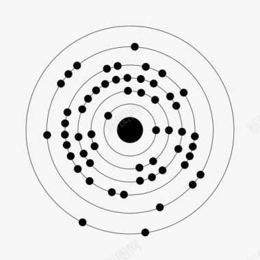 金属钉子056钡钡碱原子图标图标