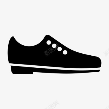 鞋皮鞋运动鞋图标图标