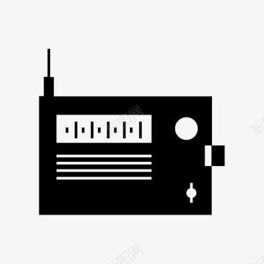 网上新闻广播信息媒体图标图标