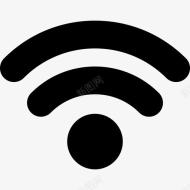 房地产海报Wifi信号技术房地产5图标图标