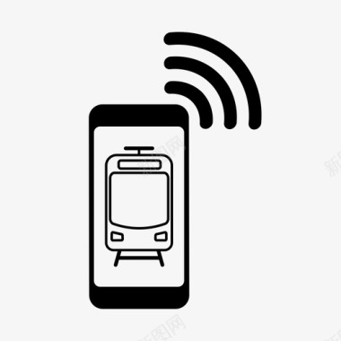 公共交通标识竞技场移动通行证图标图标