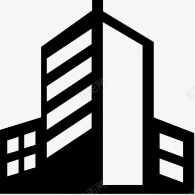 建筑城市商业图标图标